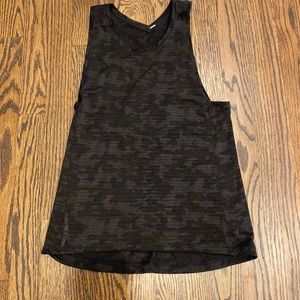 lululemon black camo tank